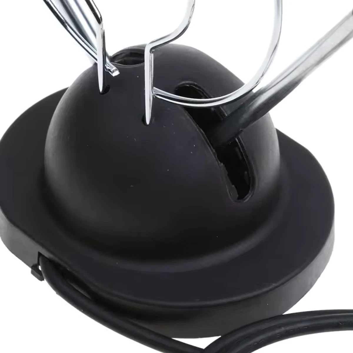 FM Radio Stereo Receiver Indoor Telescopic Rabbit Ears ANTENNA 75 Ohm Coax Cable