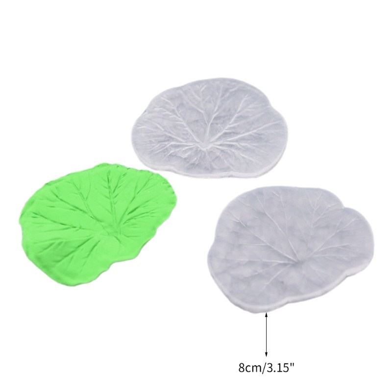 Silicone Casting Silicone Molds Hand-Making Tool Lotus Leaf Shaped Double-Sided
