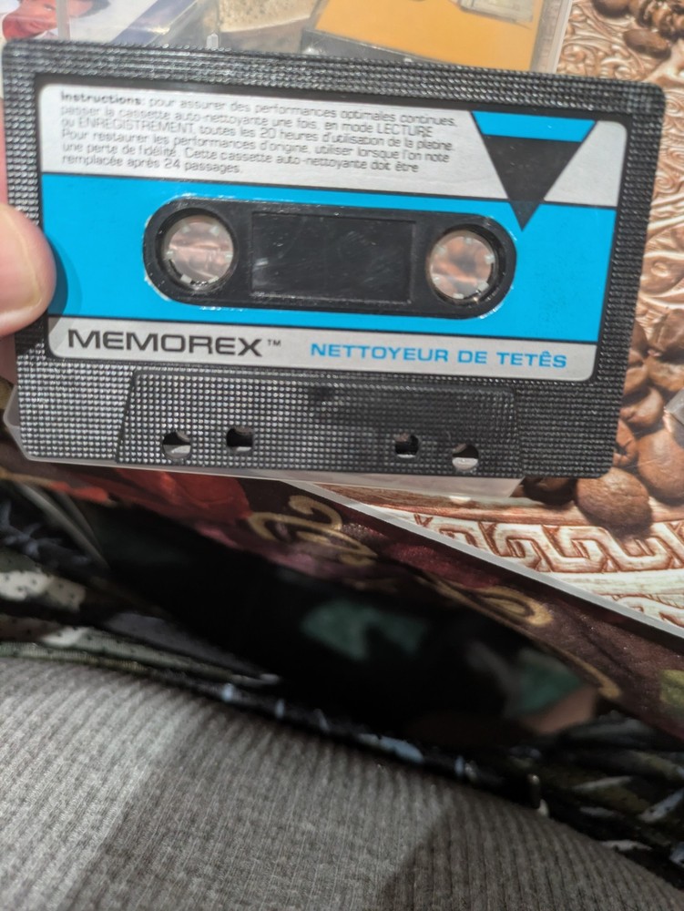 Memorex Cassette Tape Head Cleaner