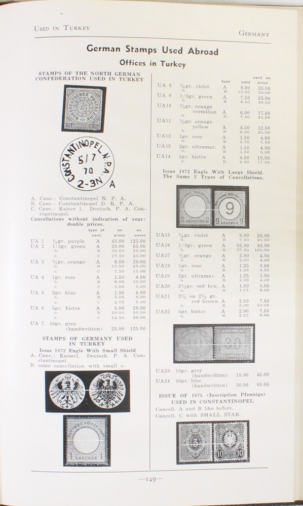 Billig's Philatelic Handbook Vol I