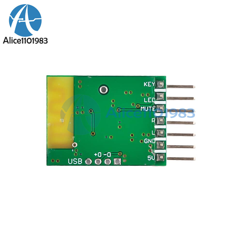Bluetooth 4.0 Audio Receiver 5V Template Stereo Power Amplifier Modified Module