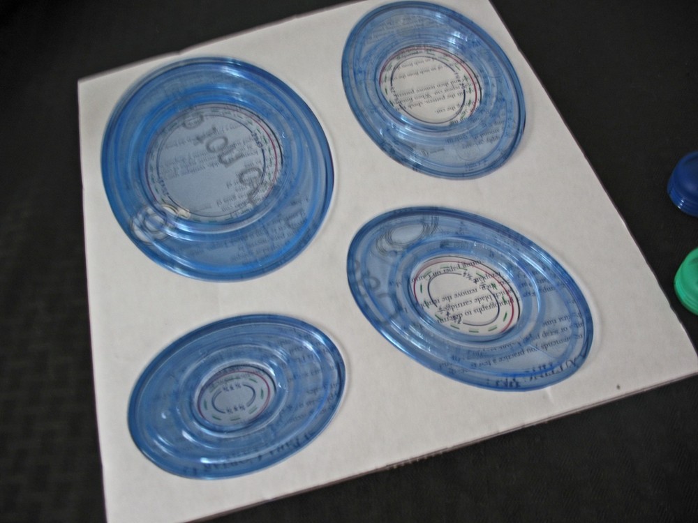Creative Memories CustomCutting, mat blades, Ovals, Circles, Celestial Patterns.