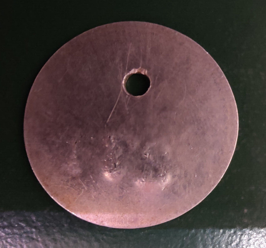 MANVERS Colliery Pit Check / Tally - MANVERS 271