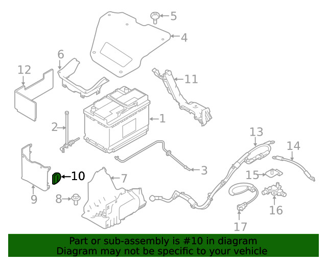 Genuine Land-Rover Front Support Grommet LR003113