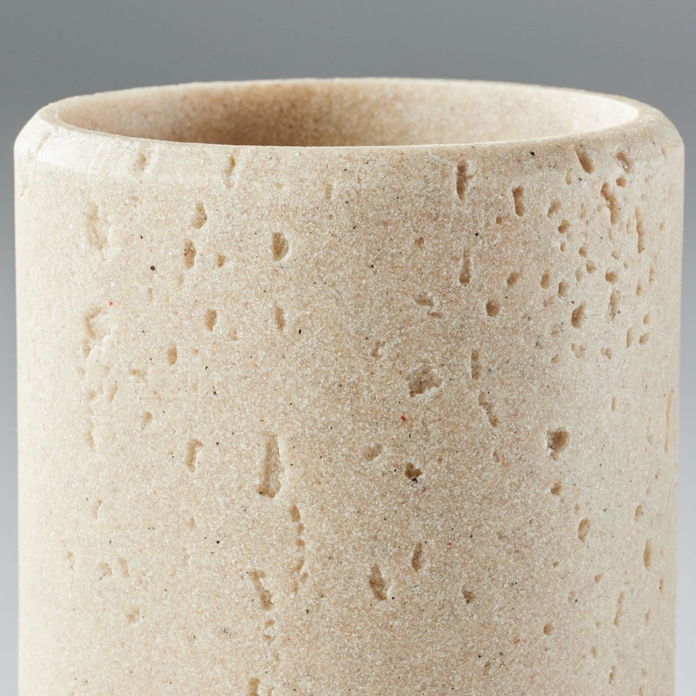 Faux Stone Toothbrush Holder