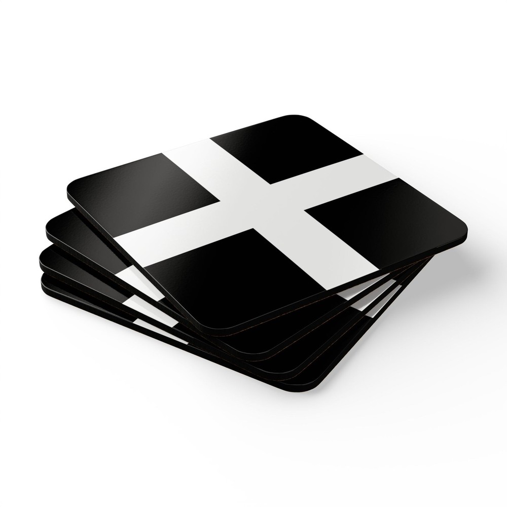 Cornish Flag Cork Coaster