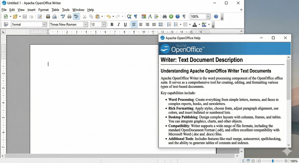 Apache OpenOffice 2026 Professional Suite CD or USB