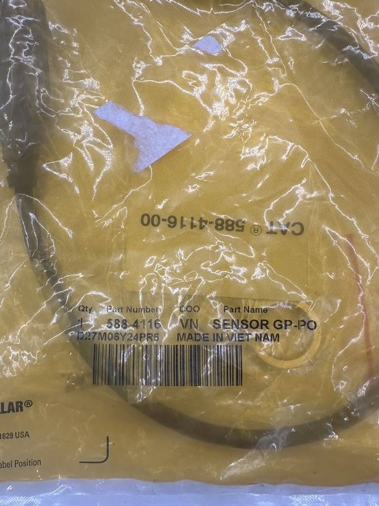 588-4116 Cat Proximity Position Sensor. Genuine Caterpillar 5884116 Sensor.