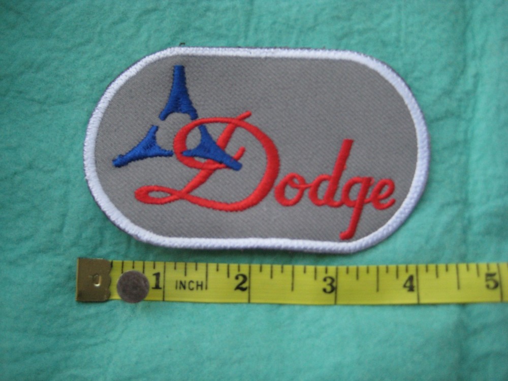 Dodge Mopar Racing Team Patch 4 1/4" X 2 1/2"