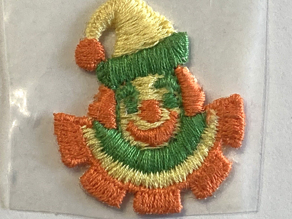 Vintage Small Shriner Clown Patch