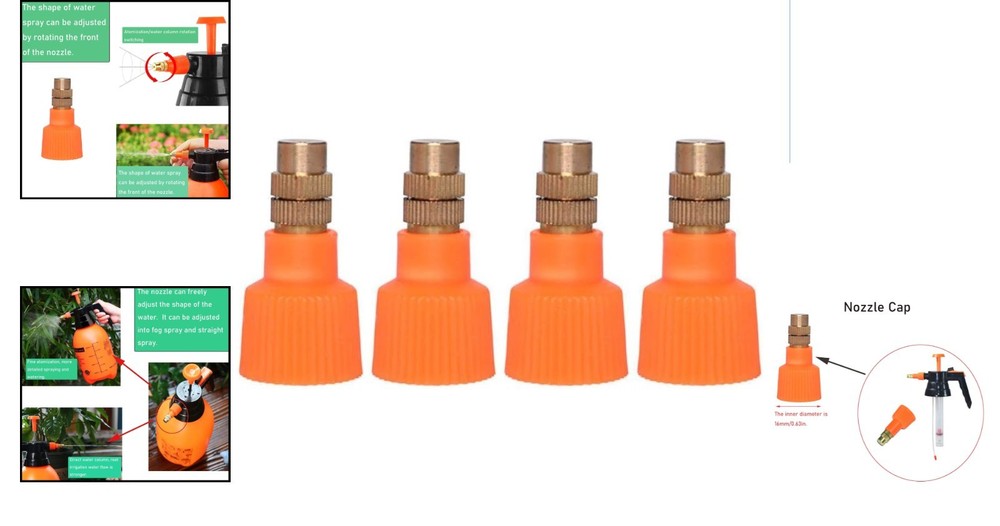 High-Quality 4 Pack Garden Sprayer Nozzles - Precise Watering Solution