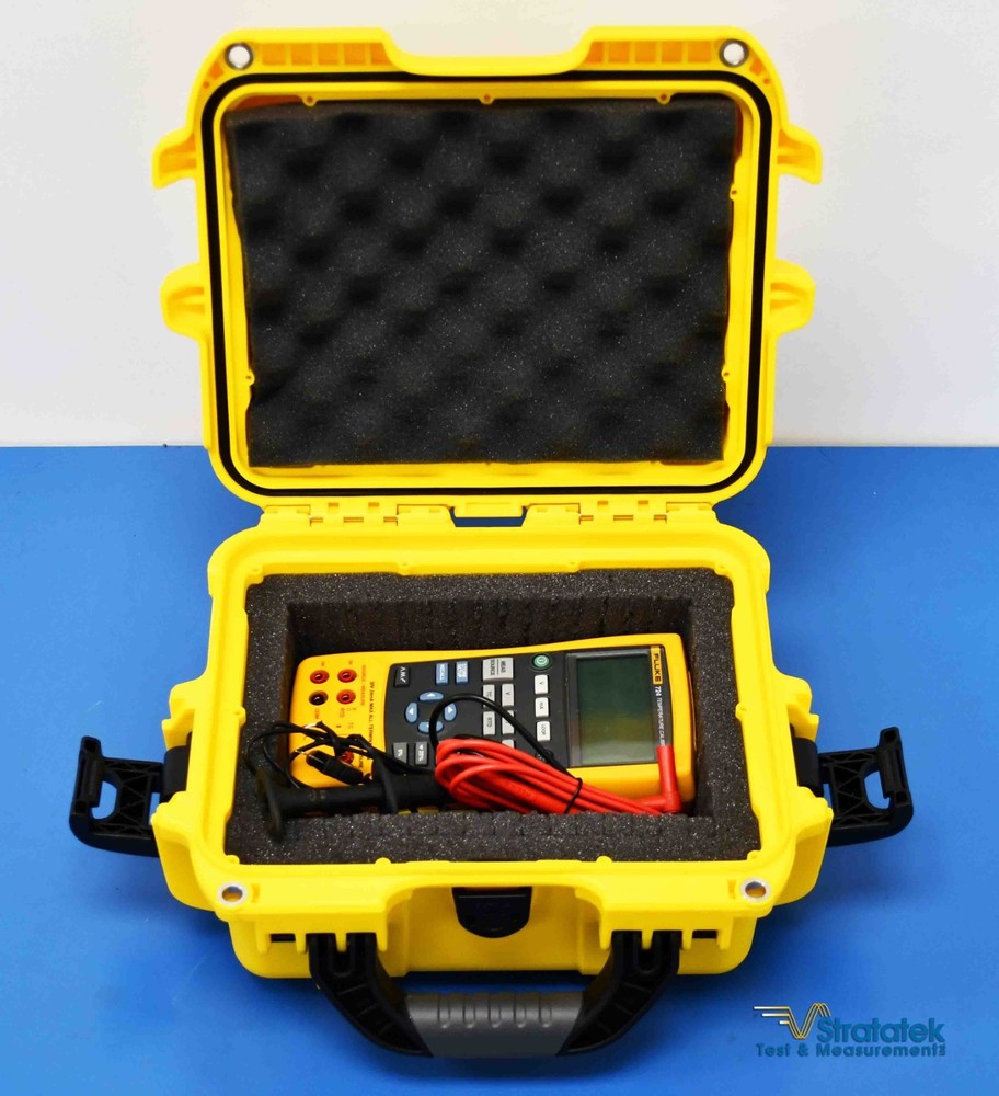 Fluke 724 Process and Temperature Calibrator NIST Calibrated with Data