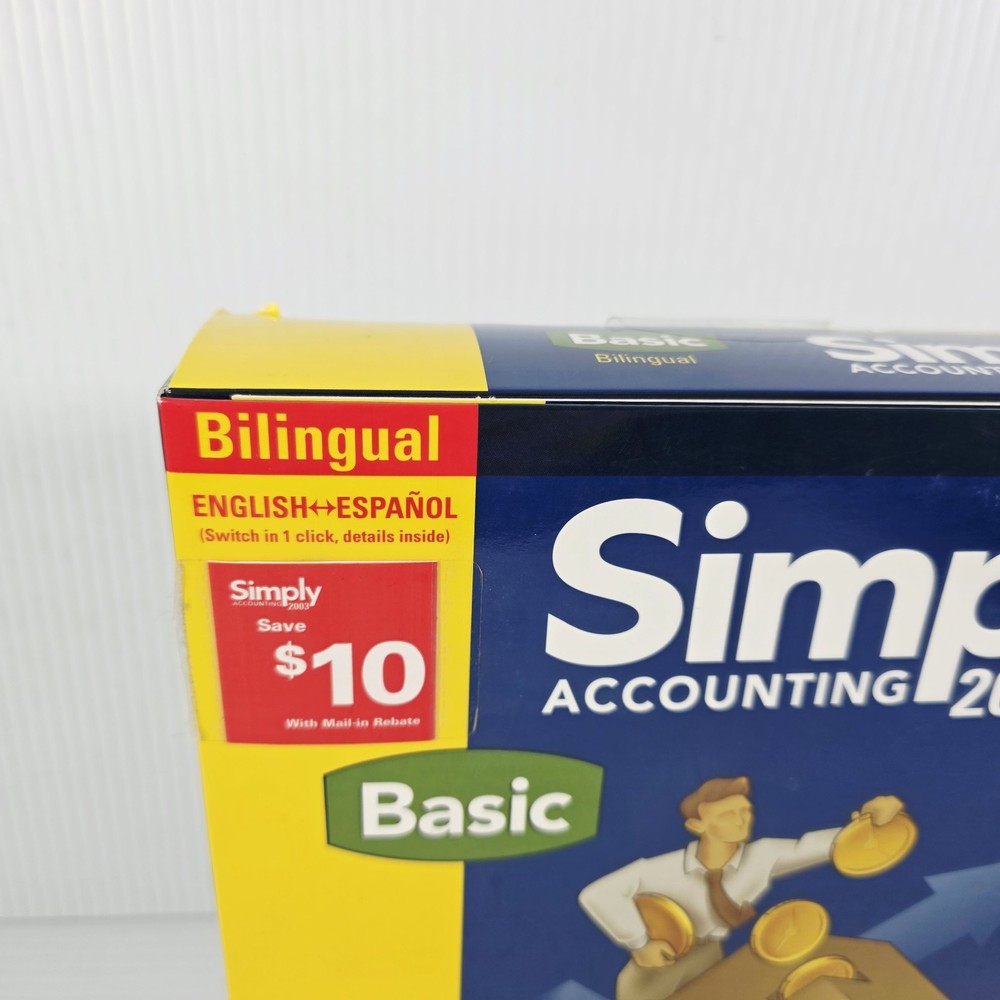 Simply Accounting 2003 Basic - Pc Software - Brand New Sealed