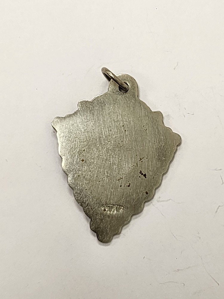 Irish Provincial Solid Silver Fob - no central design