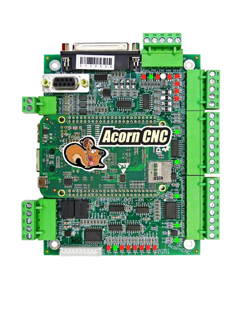 Centroid 4 axis Acorn DIY CNC motion controller kit (REV 4) with CNC software...