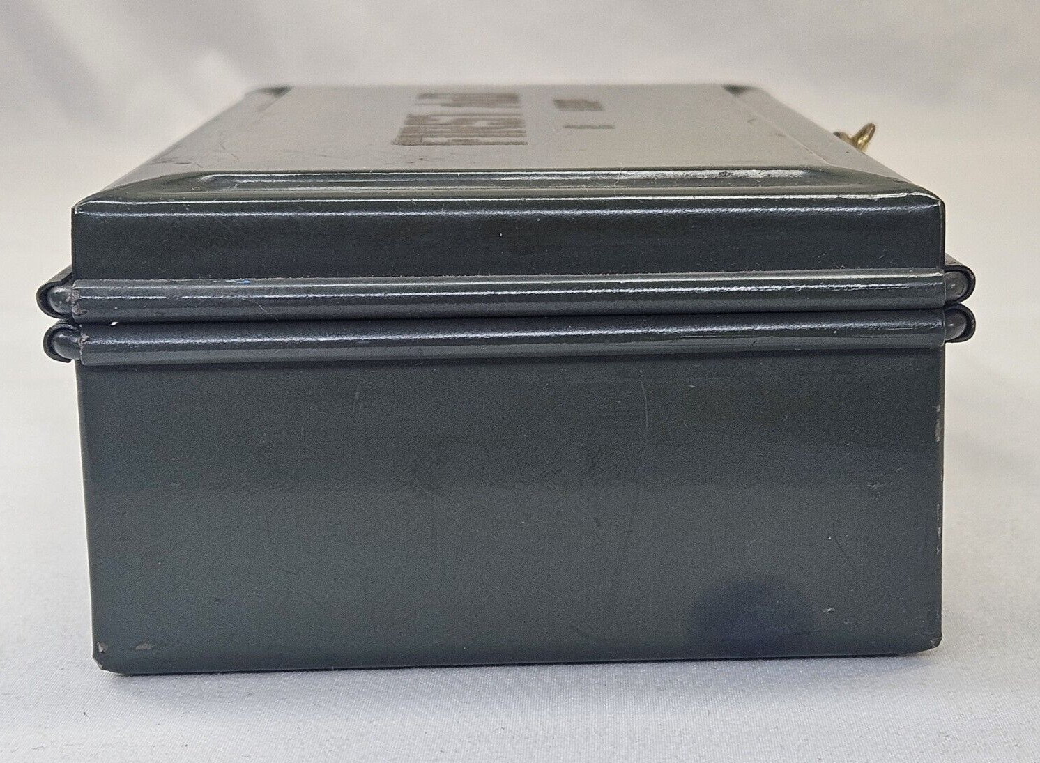 Vintage Military used First Aid Kit Eagle Lock Co USA