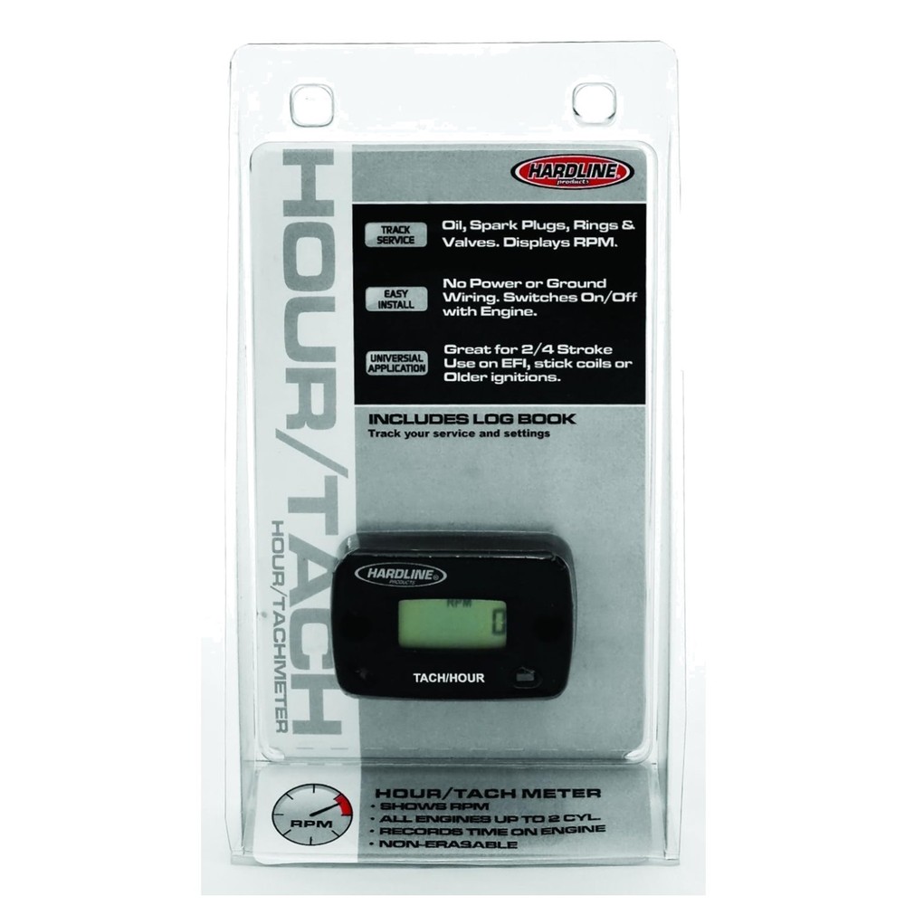 HR-8061-2 Tachometer & Hour Meter - Universal Compatibility