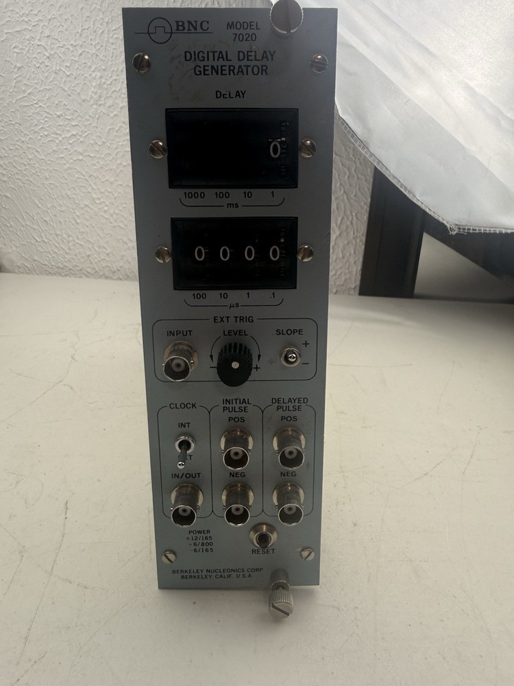 Berkeley Nucleonics Corp BNC NIM Computer Module 7020 Digital Not Tested
