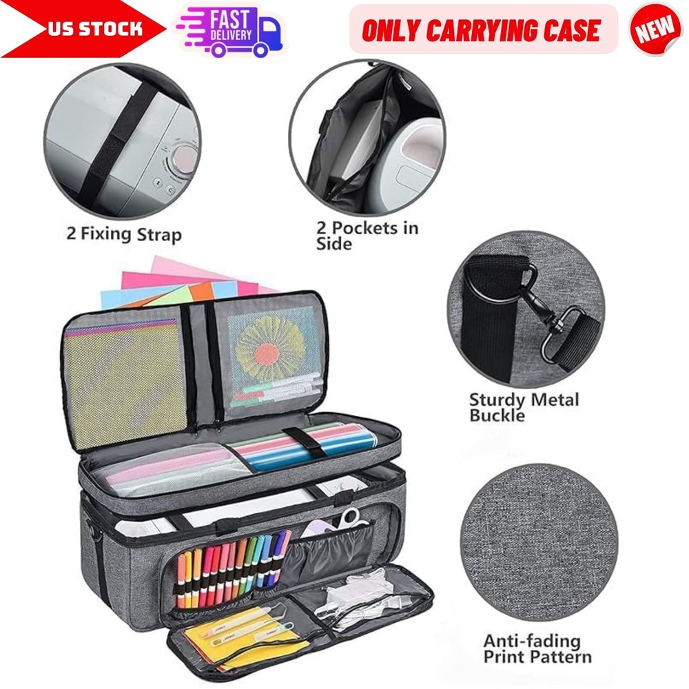 Carrying Case for Cricut Maker 4, Maker 3, Explore 4, Explore 3, Explore Air 2