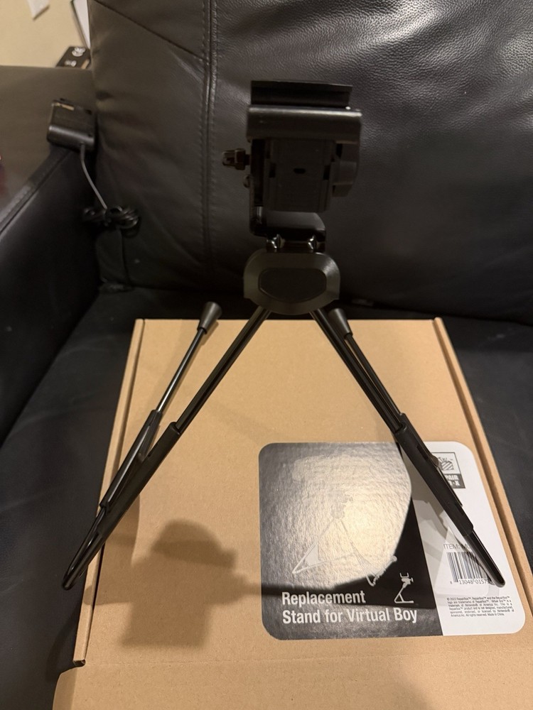 Nintendo Virtual Boy Replacement Stand, Eyeshade & 3d Printed Eyeshade Holder