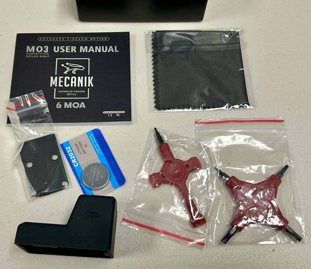 Mecanik MO3 Red Dot Sight Competition Reflex Sight PACN1103