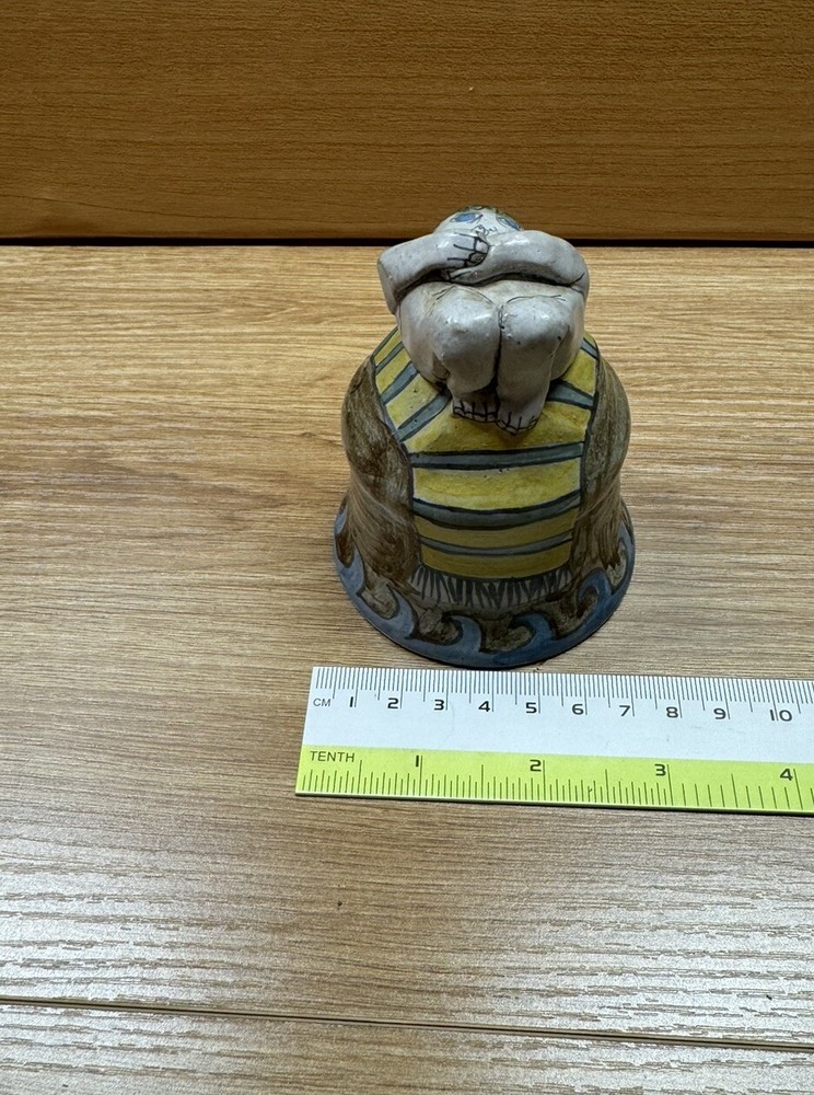 Bell Hand Made And painted ceramic bell.