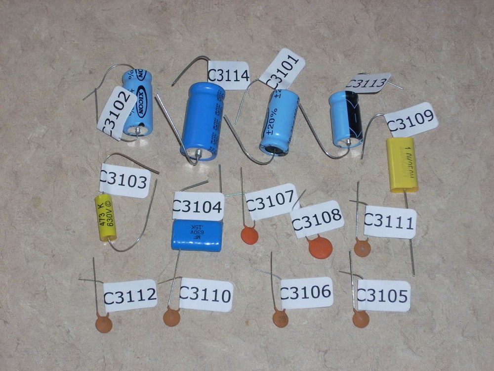SEEBURG SOLID STATE CONTROL CENTER SCC-8 REPAIR CAP KIT