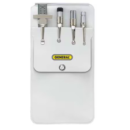 General Tools S008 Pocket Tool Kit, 4 Pc