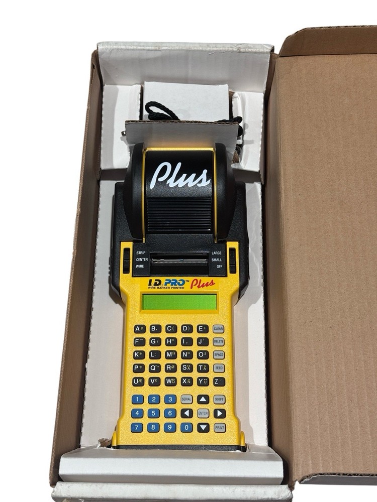 Brady I.D. Pro Plus Model 33980 - Complete