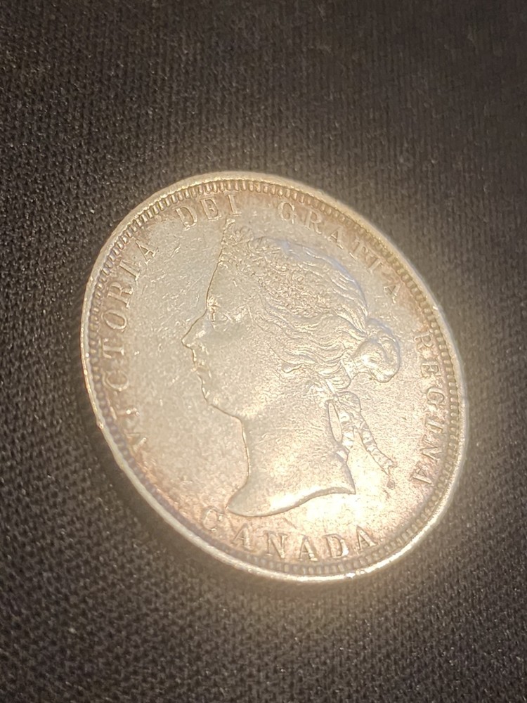 1883H Canadian Silver Coin