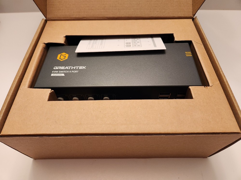 Greathtek kvm switch 4 port