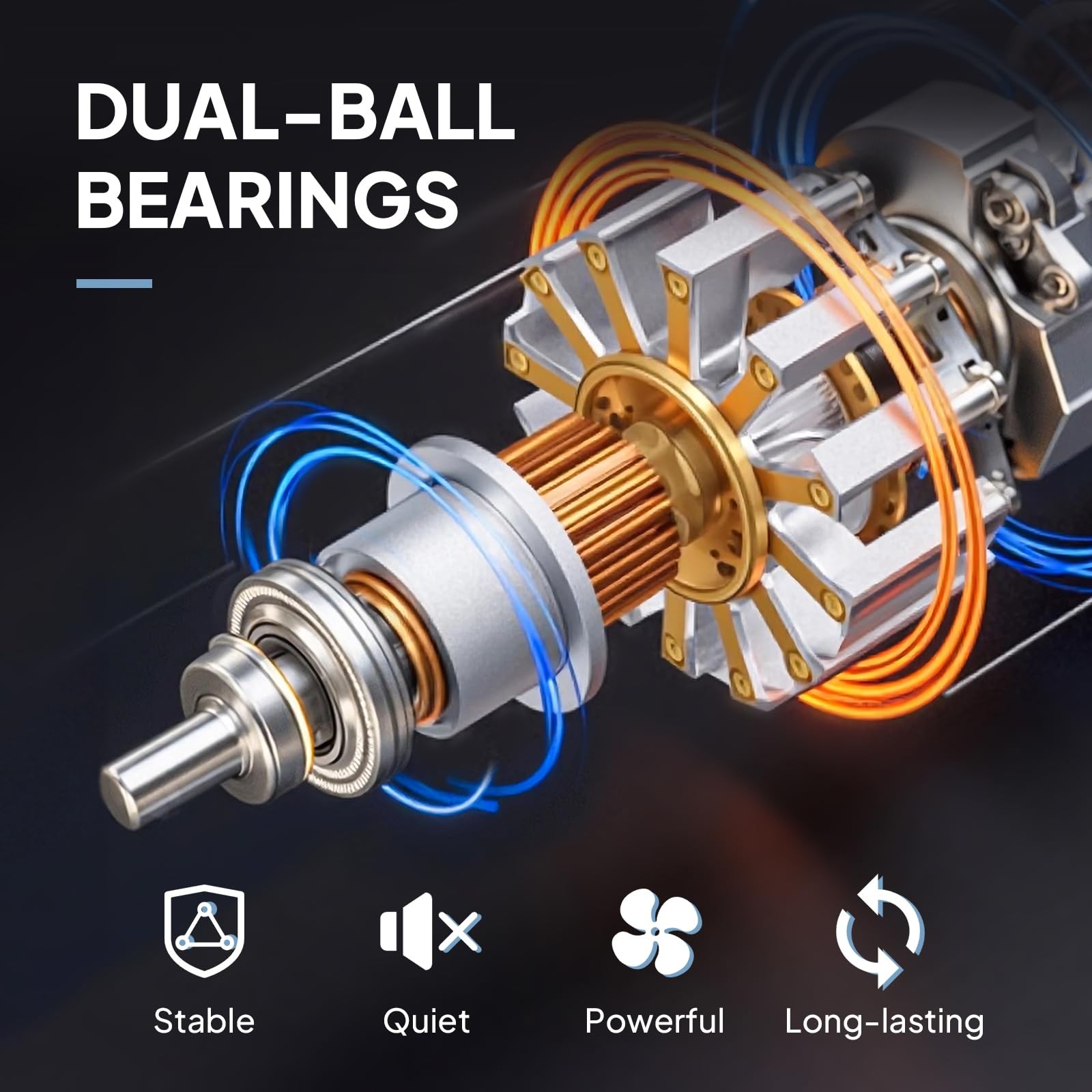 20" Wall Mounted Industrial Fan High Velocity 4710 CFM Oscillating