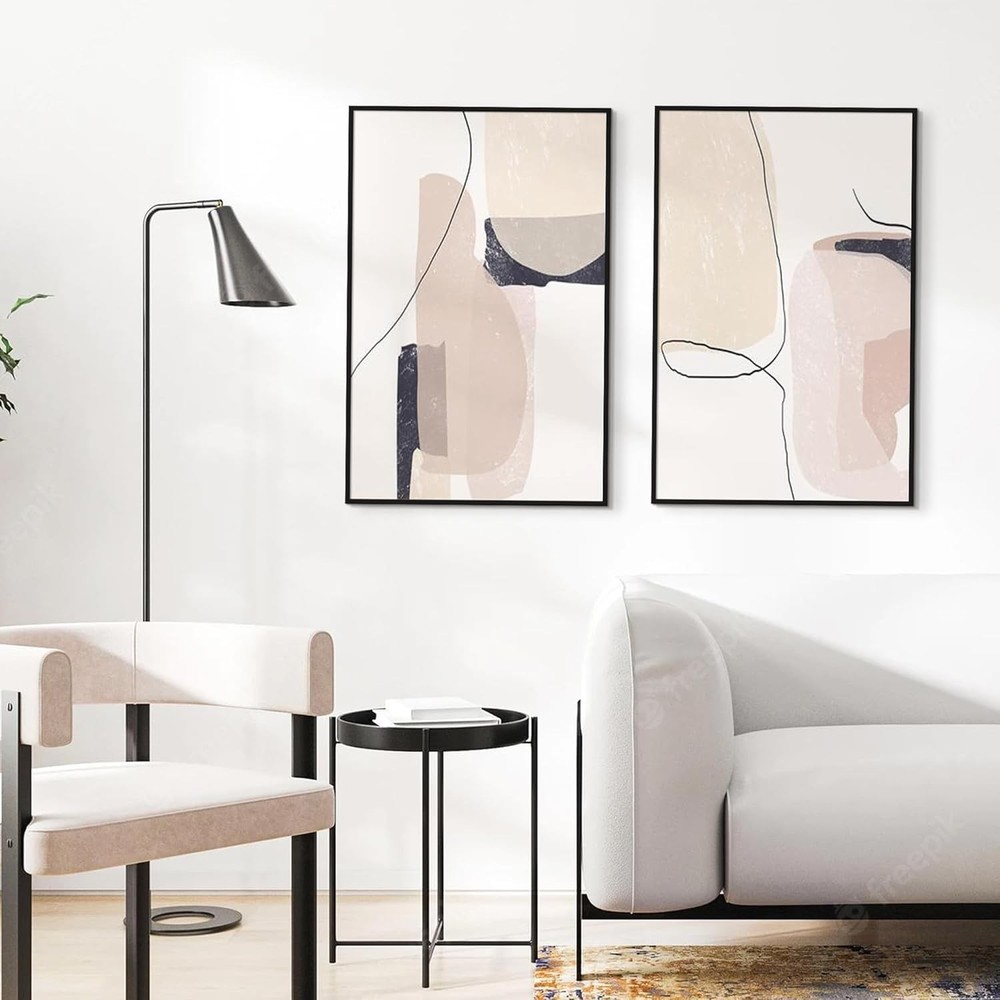 22.375 x 34 Poster Frame Black 3 Pack, Scratch-Proof Picture Frames