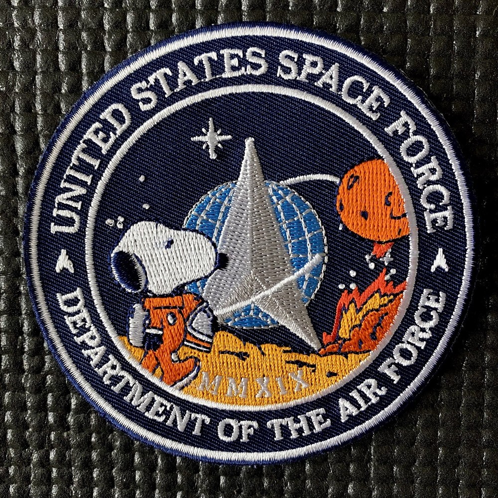 US SPACE FORCE PATCH - NASA MARS CAMPAIGN - 3.5”