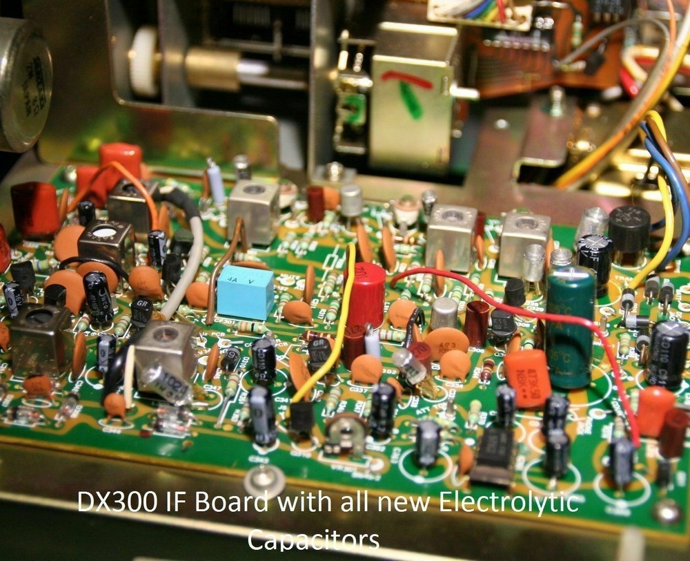 Realistic DX-302 Electrolytic Capacitor Repair/rE-Cap Kit - Multiple Options