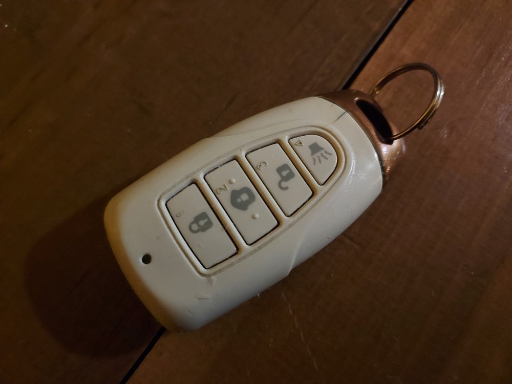 Skylink Security Alarm 4-Button Keychain Key Fob Remote Control (MK-MT)