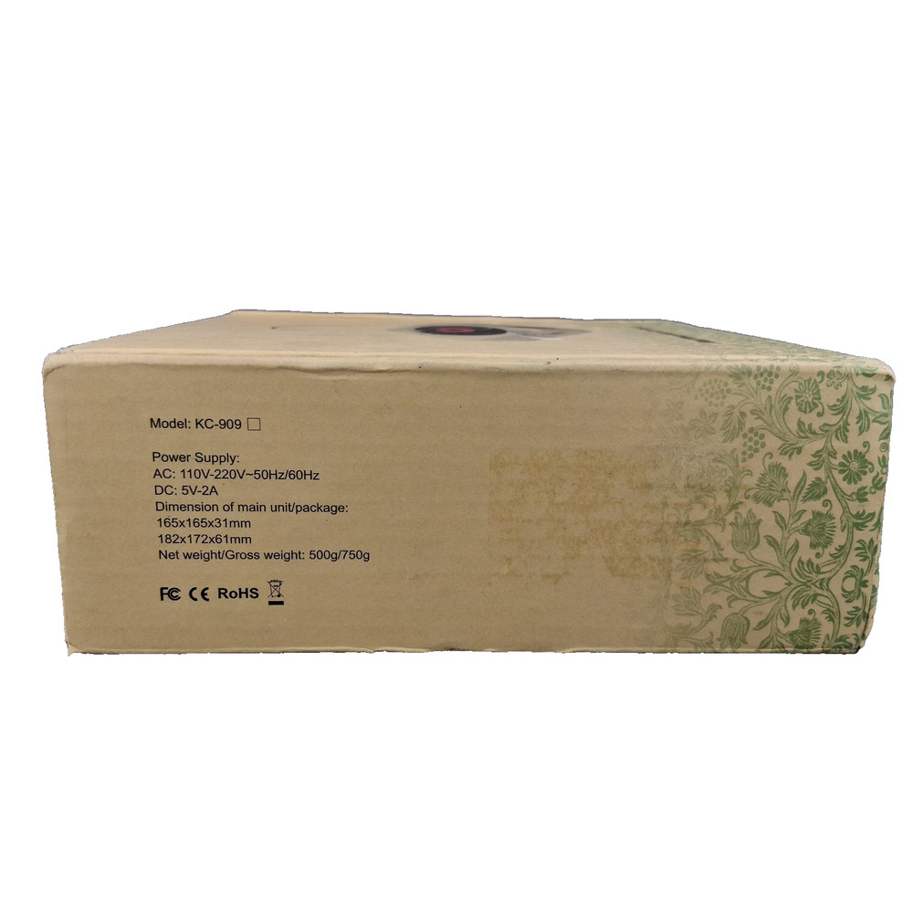 MICOCIOUS Bluetooth Portable Home CD Music Player Remote Timer Built-in Speaker