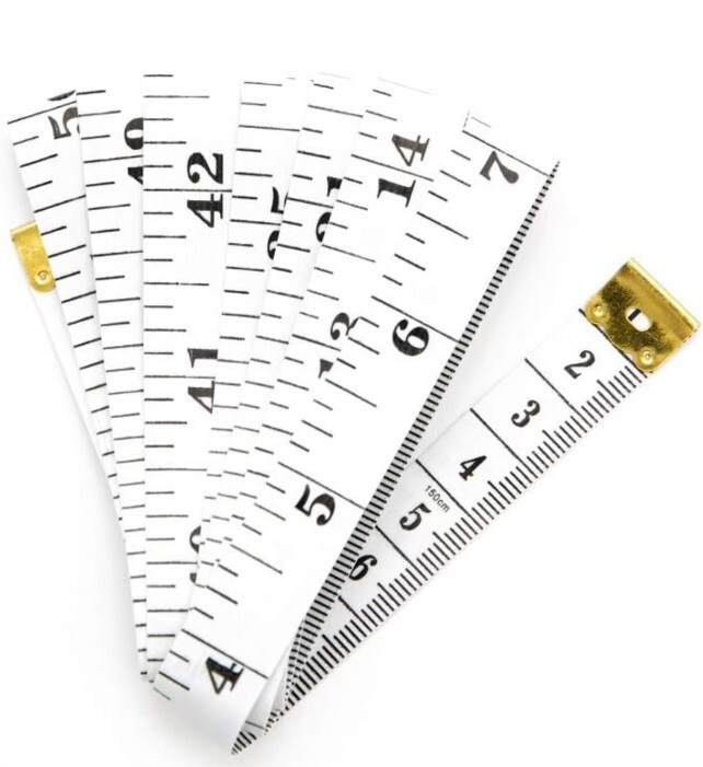 Tape Measure Double Scale Sewing Ruler - 5 ft
