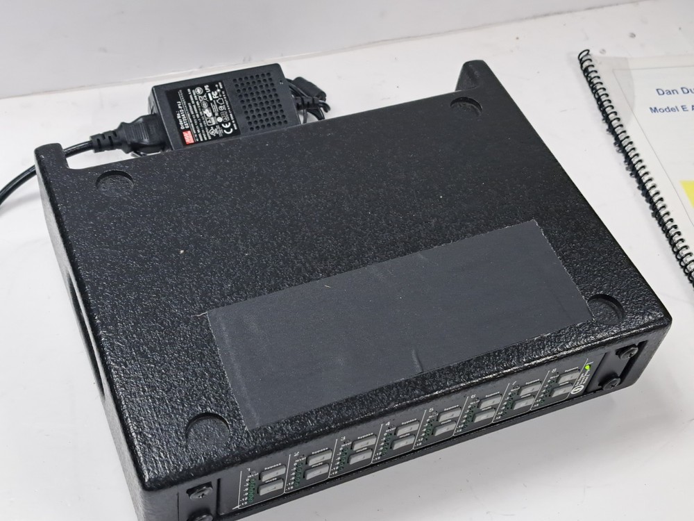 Dan Dugan Sound Design Model E Automatic Mixing Controller ADAT Optical Analog