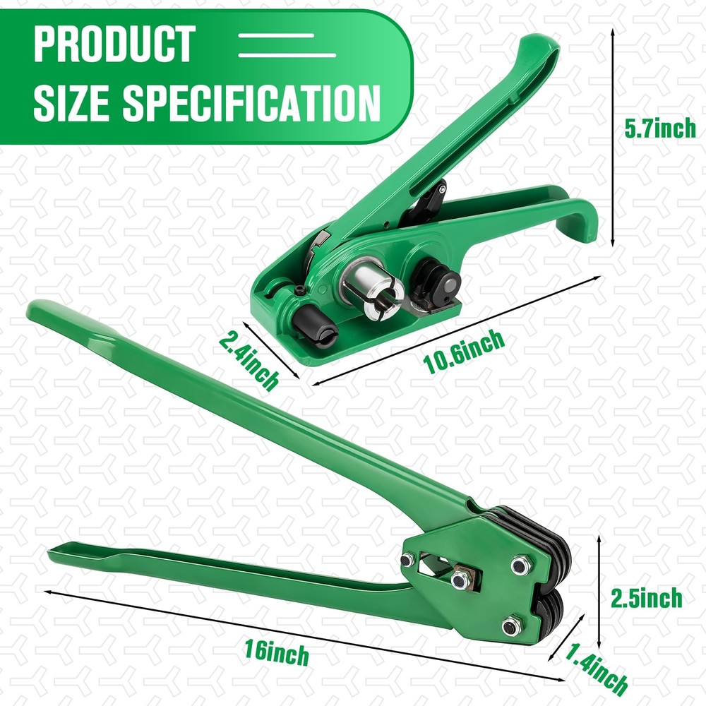 Banding Strapping Kit, Pallet Strapping Kit Include Poly Strapping Tensioner ...