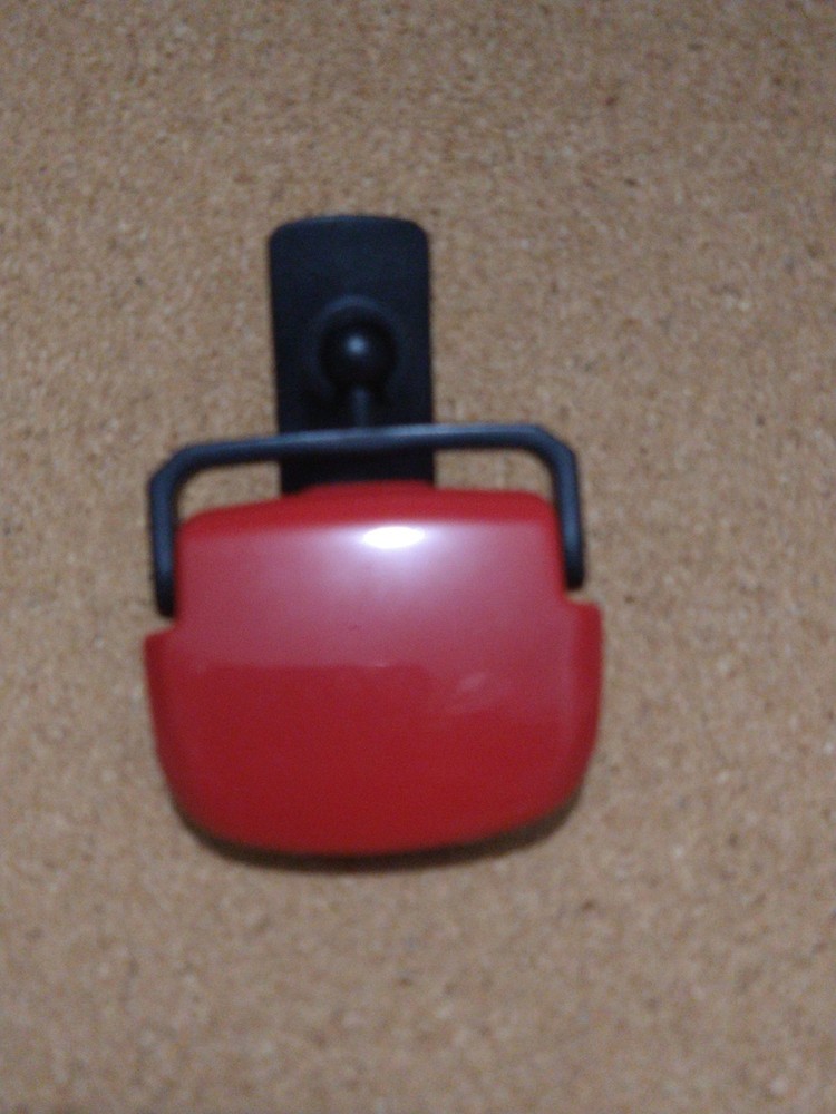 Red Adjustable Magnifying Light With Clip