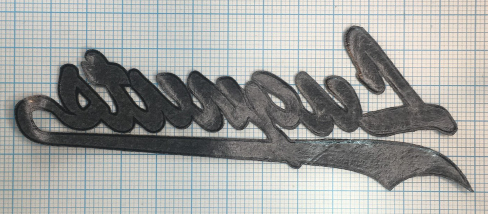 LANSING LUGNUTS MIDWEST MWL MINOR LEAGUE BASEBALL LARGE 12.75" SCRIPT TEAM PATCH