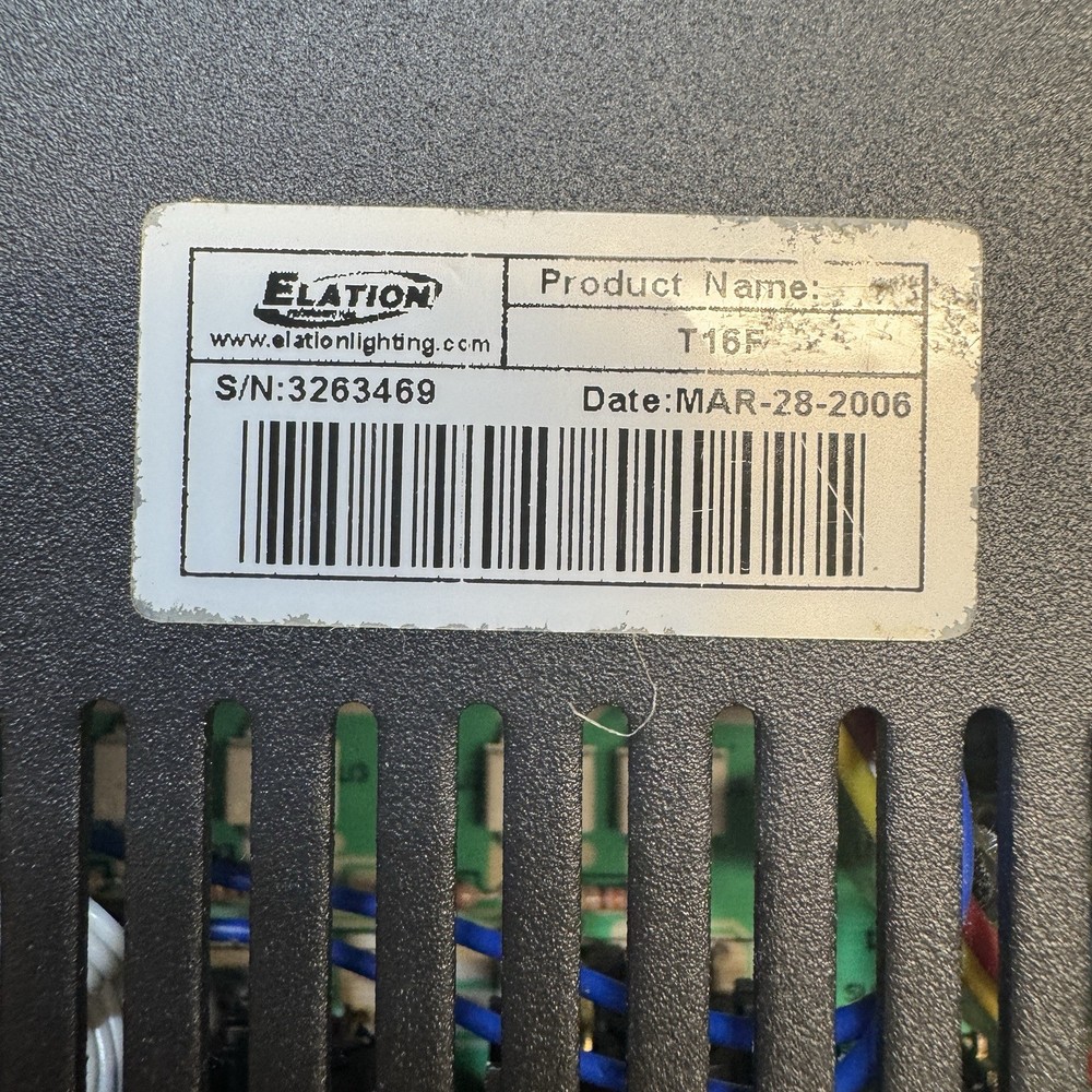 Elation Pro T16F Foot Control Chaser And Controller Pattern Stand-by Working