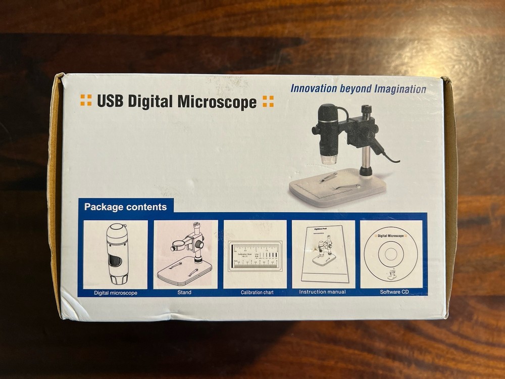 USB Digital Microscope, With 300x Magnifications And 5M Pixels Image Sensor