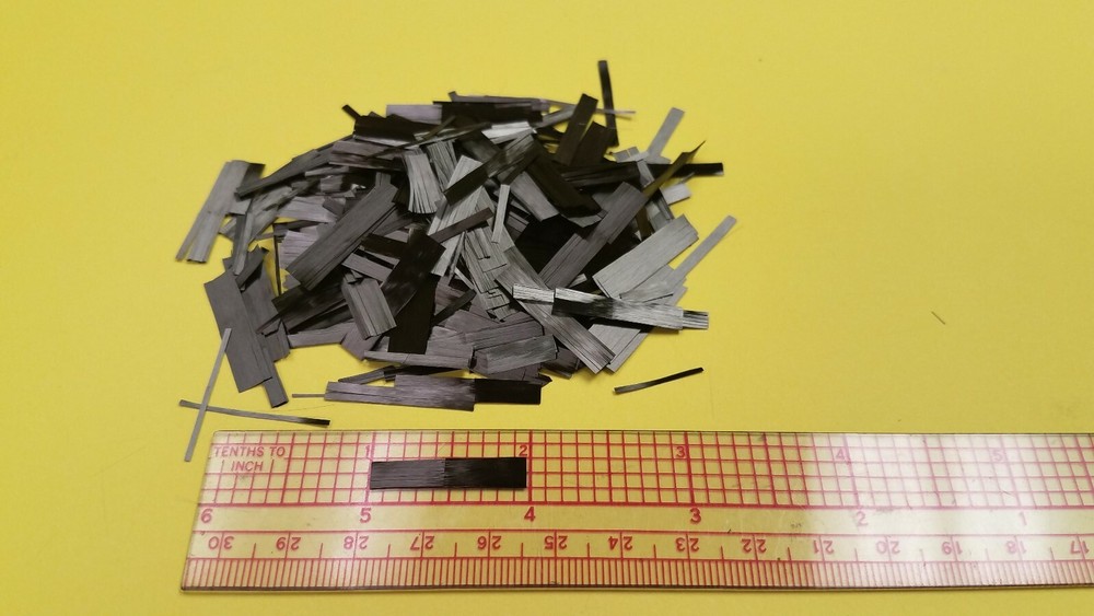 1" Precision Chopped Carbon Fiber - 1 lbs