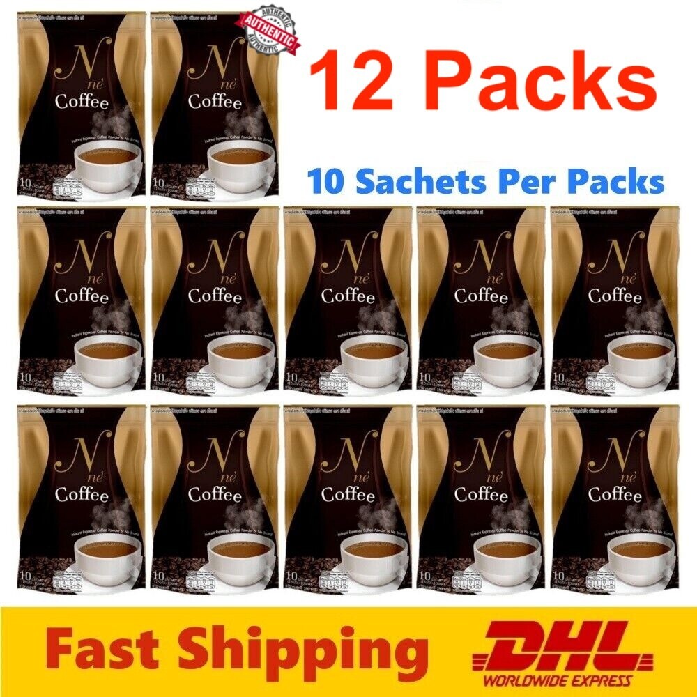 12x N Ne Coffee Instant Espresso Coffee Powder No Sugar Weight Control Slimming