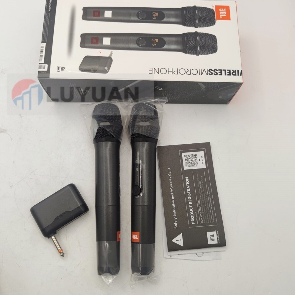WIRELESSMICAM 2 Wireless Dynamic Microphones with Receiver + 2 Batteries