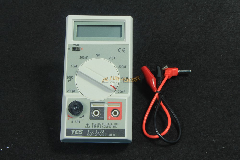 1PCS New TES-1500 Capacitance Tester Meter TES1500