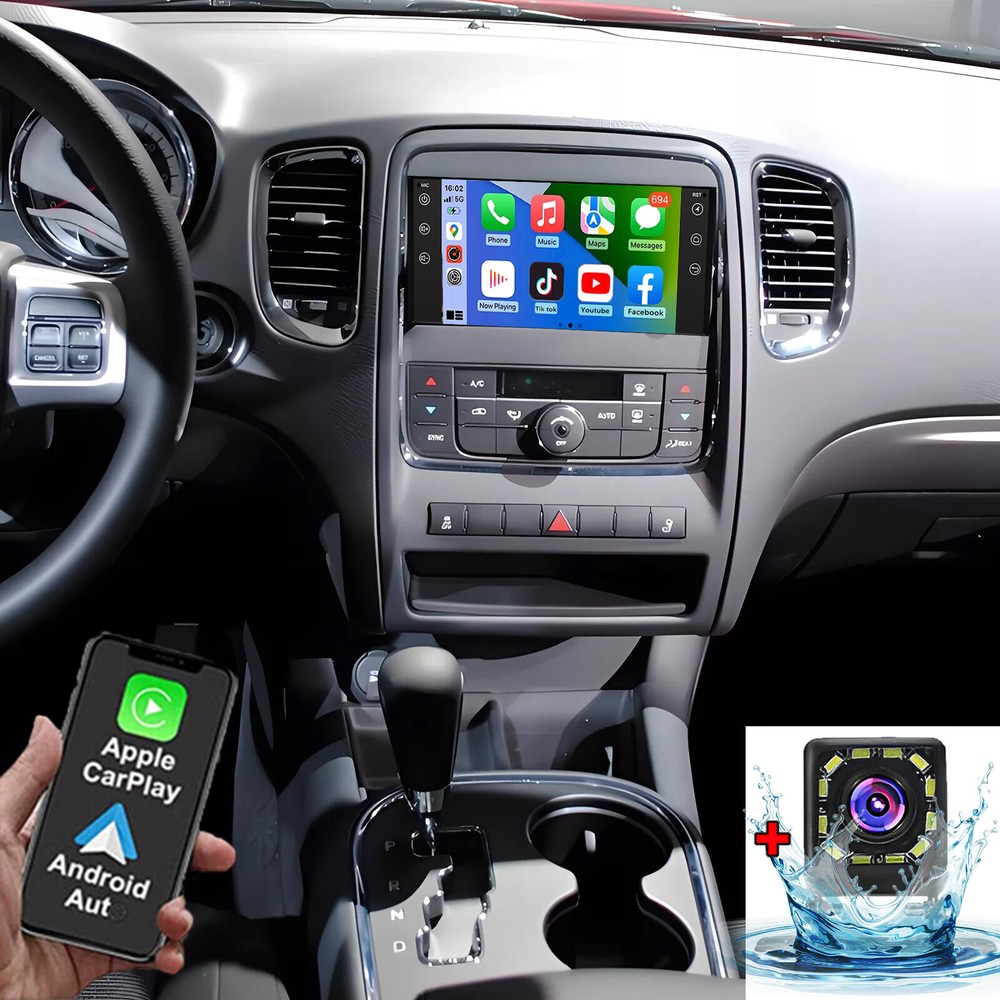 For  2011 - 2013 Dodge Durango 7" Android 13.0 Stereo Radio Head Unit GPS BT FM