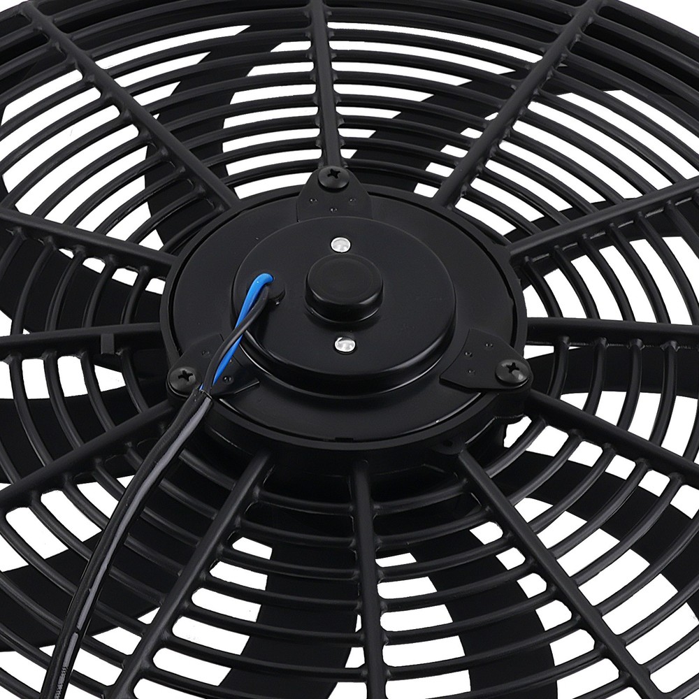 16 inch Push Pull Fan for Universal Radiator Cooling System 2250RPM Black